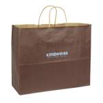 16x6x13" Chocolate Shopper Bag
