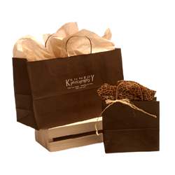 Chocolate Shopper Bags