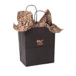8 x 4 x 10" Black Shopper