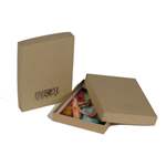 8x10x1/2" Kraft Box mini case of 25
