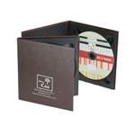 Plain Front TF CD Folio Brown