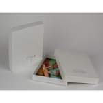 4 x 6 x 1" Glossy White Box case of 100