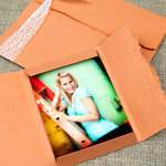 Artisan Portrait Case - Papaya