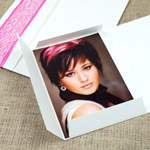 White Photo Case