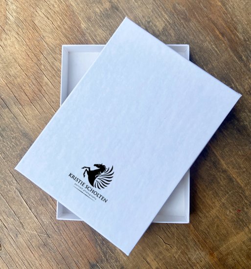IMPRINTED White Glossy and Matte Boxes (Single Sizes ) - Click Image to Close