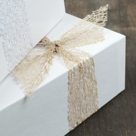 Mesh Ribbon - Cream