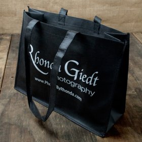 16"x12"x6" Black Album Bag