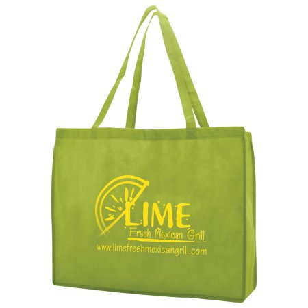 20x6x16" Reusable Tote Bag with logo