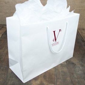 16x6x12" Matte White EuroTote