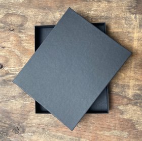 PLAIN Black Kraft Boxes (NO LOGO)