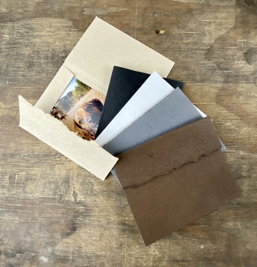 8x10 Handmade Case with Torn Edge - Click Image to Close