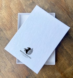IMPRINTED White Glossy and Matte Boxes (Single Sizes )