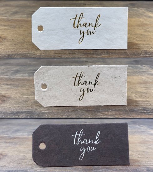 25 - Artisan Thank You Tags - Click Image to Close