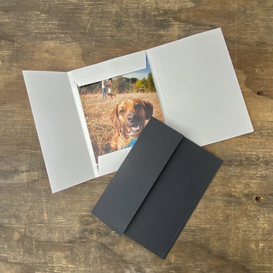 8x10 Photo Case with Straigh Edge - Click Image to Close