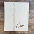 (image for) 5x7 Handmade Case with Torn Edge (Imprint included in Price)