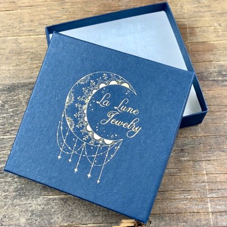 (image for) Jewelry Box (#18) 3.5"x3.5"x0.875" (Setup, Imprint, continental US states shipping included)