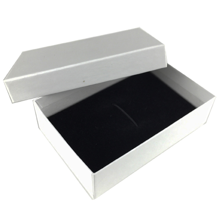 25 - 2.5 x 3.75 x 1 Plain Flash Drive Box - Click Image to Close