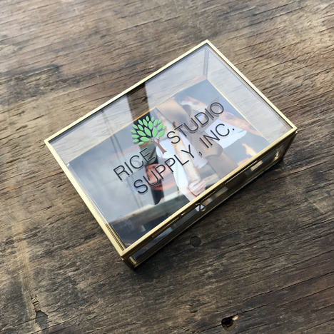 GLASS PHOTO BOX