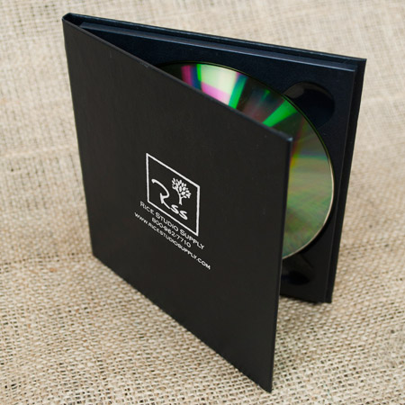 Plain Front TF CD Folio Black