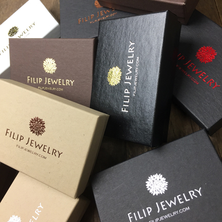 JEWELRY BOXES - Single Color Logo