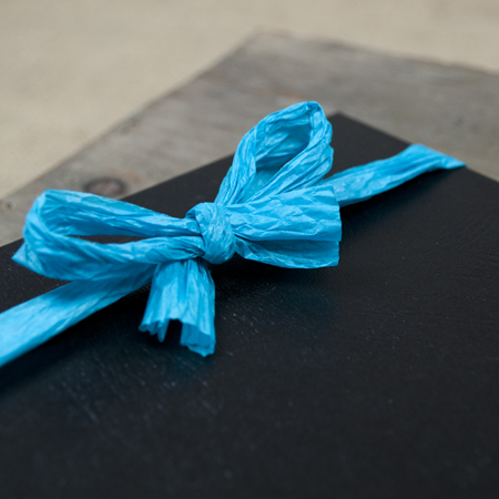 Turquoise Paper Ribbon