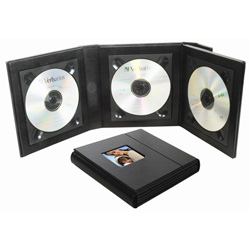 Black Supreme Quad CD Folio - case of 6